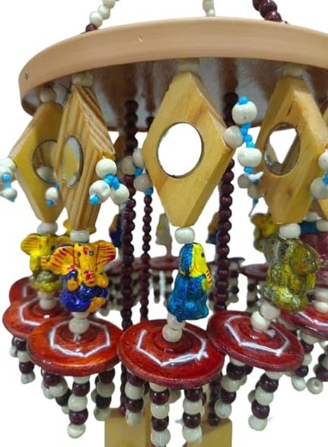 GO7 Wooden Decoration Jumer Handicraft - Unique Handcrafted Wooden Home Decor, Rustic Decorative Piece for Living Room, & Office - Image 3
